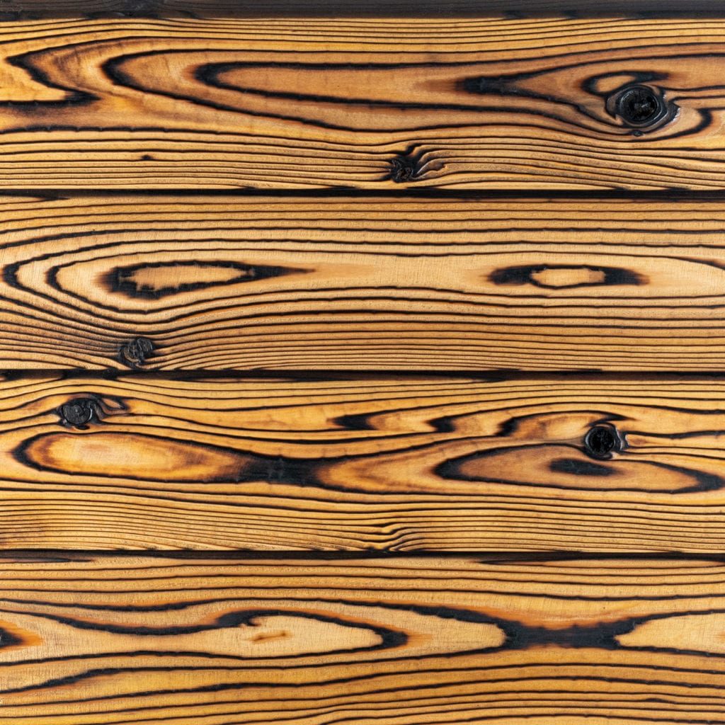 pika pika shou sugi ban surface