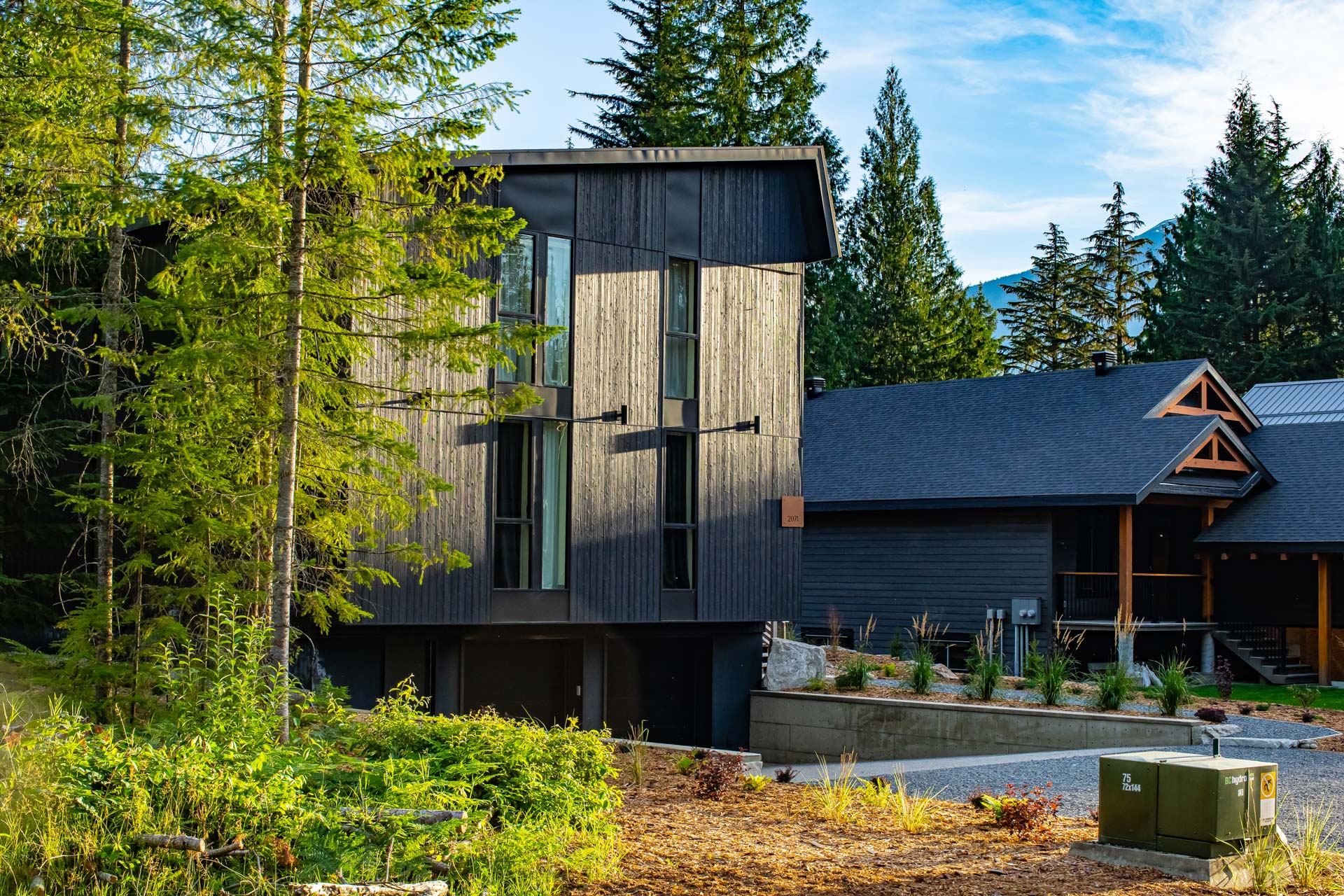 Revelstoke House Gendai® Alkyd Dark Gray Yakisugi