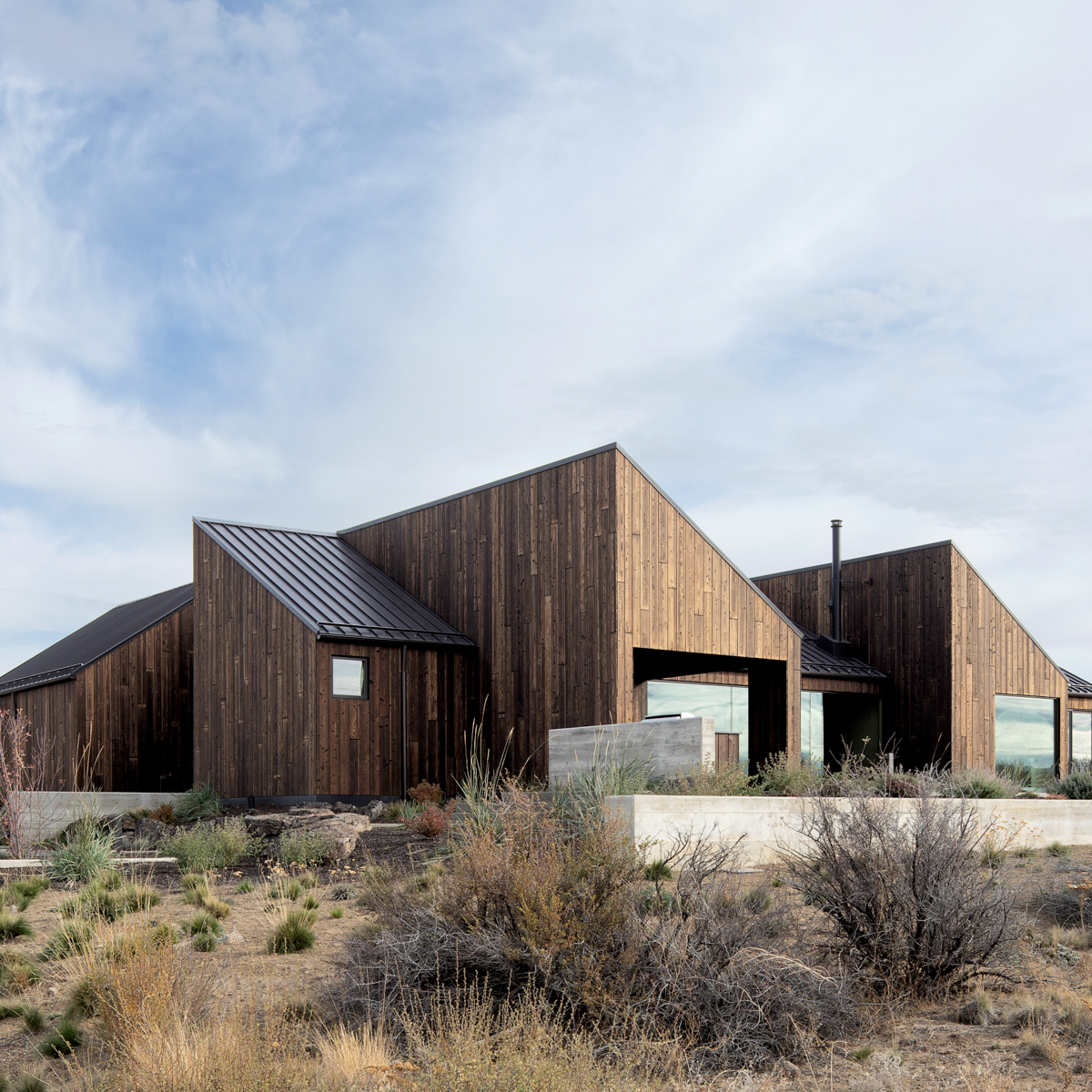 Octothorpe House - Gendai® Linseed Amber